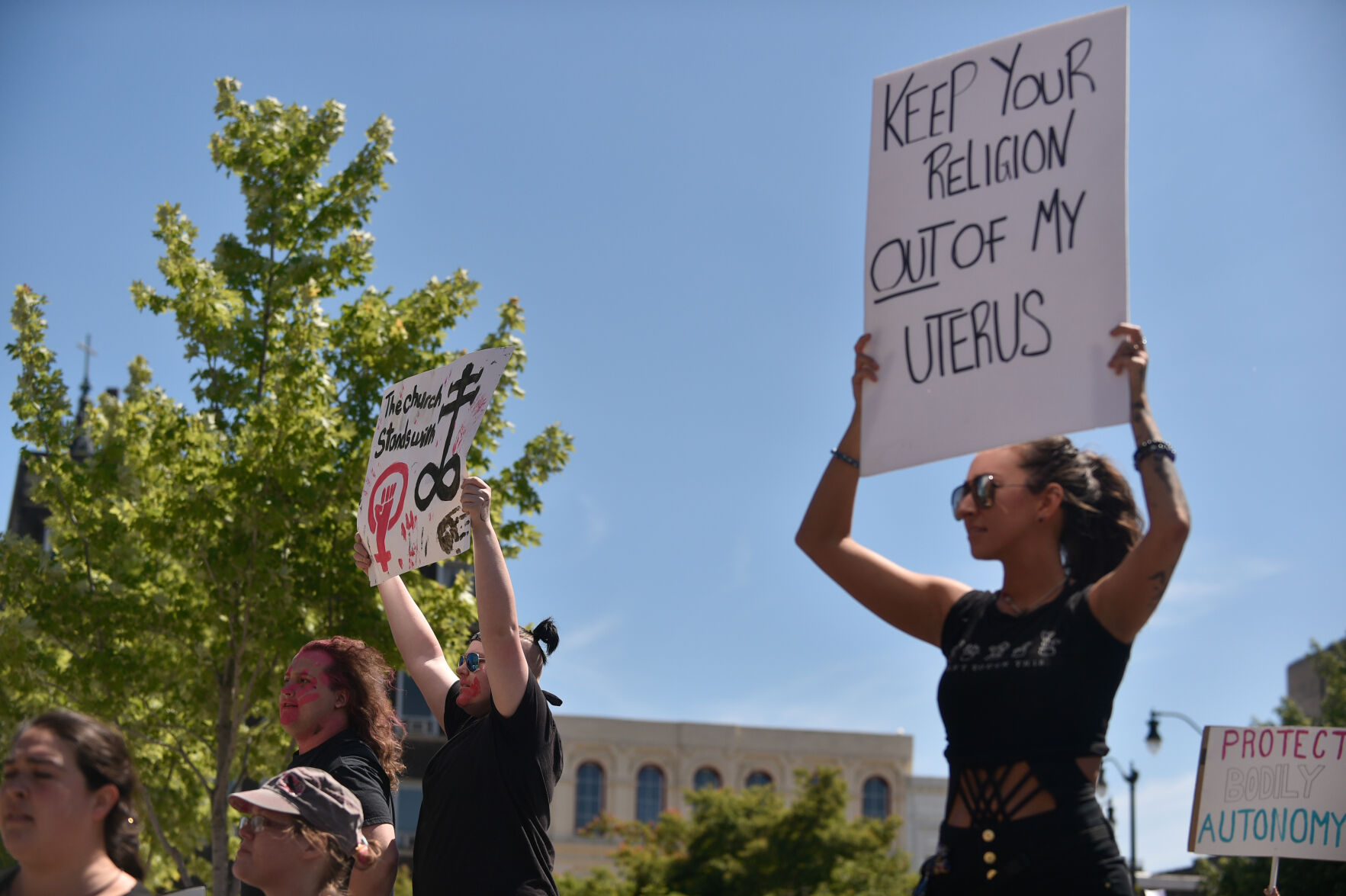 Pro-roe protesters